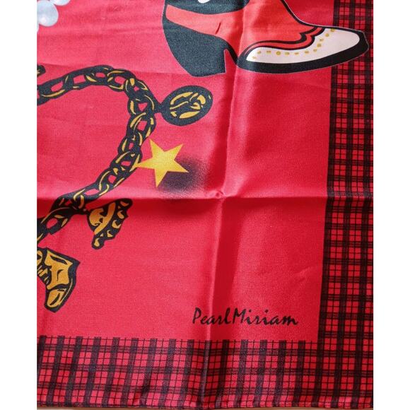 Pearl Miriam Scarf Wrap Macy's Way To Shop Perfume Heels Jewelry Sarong 28 x 70 - Picture 1 of 14